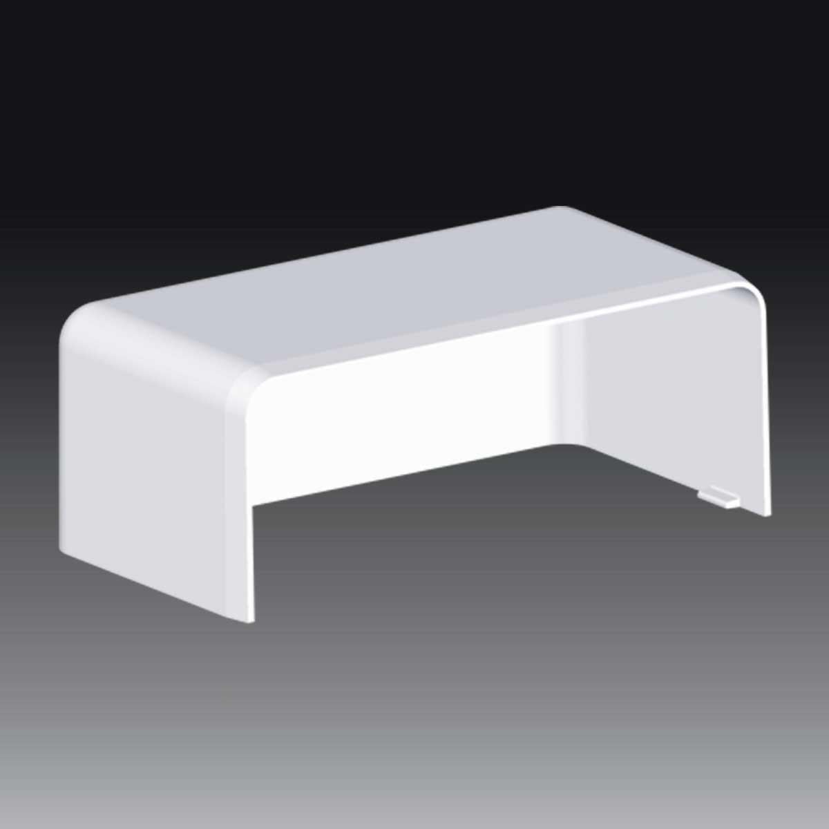Заглушка KOPOS для короба EKD 100x40 мм ПВХ Белый (8511_HB)