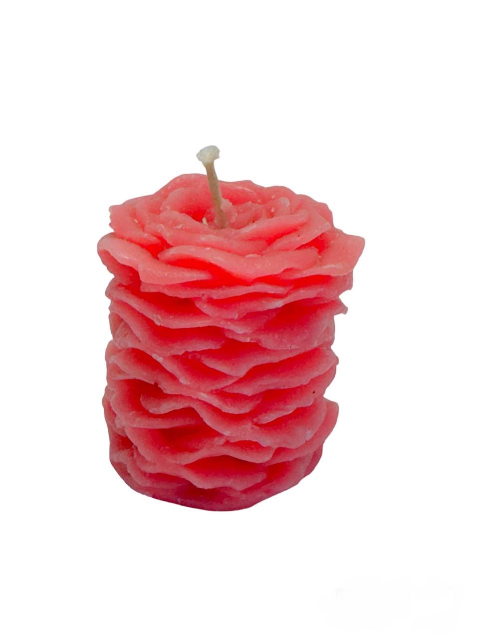 Свічка Пелюстки троянд 5 см Червоний (14295027)