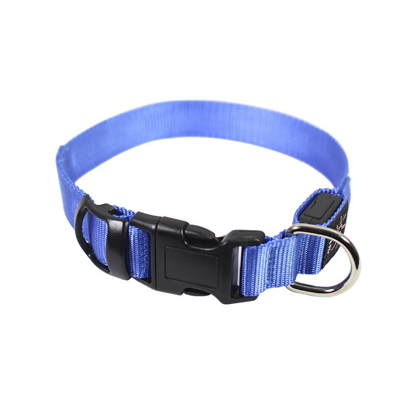 Ошейник светодиодный Friend CR2032 Blue S