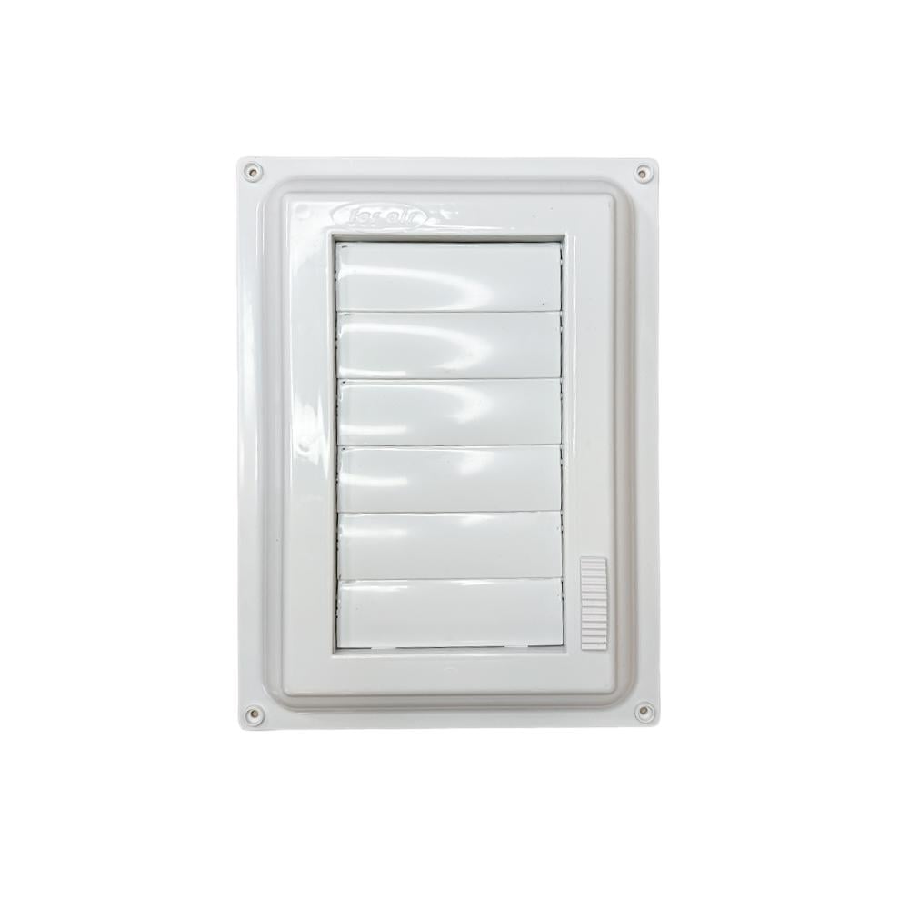 Вентиляционная решетка с сеткой пластик 28х38 см Белый - фото 2 Вентиляционная решетка с сеткой пластик 28х38 см Белый - фото 2