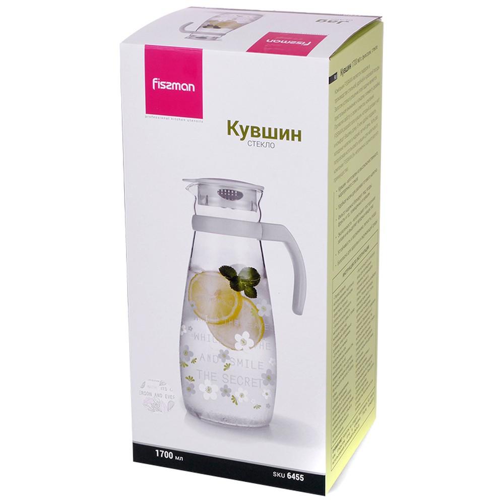 Кувшин Fissman 1,7 л (6455) - фото 6 Кувшин Fissman 1,7 л (6455) - фото 6
