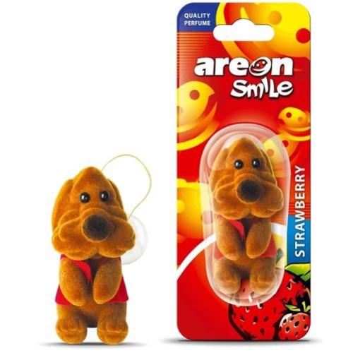 Освежитель воздуха AREON Smile Toys Strawberry Собачка