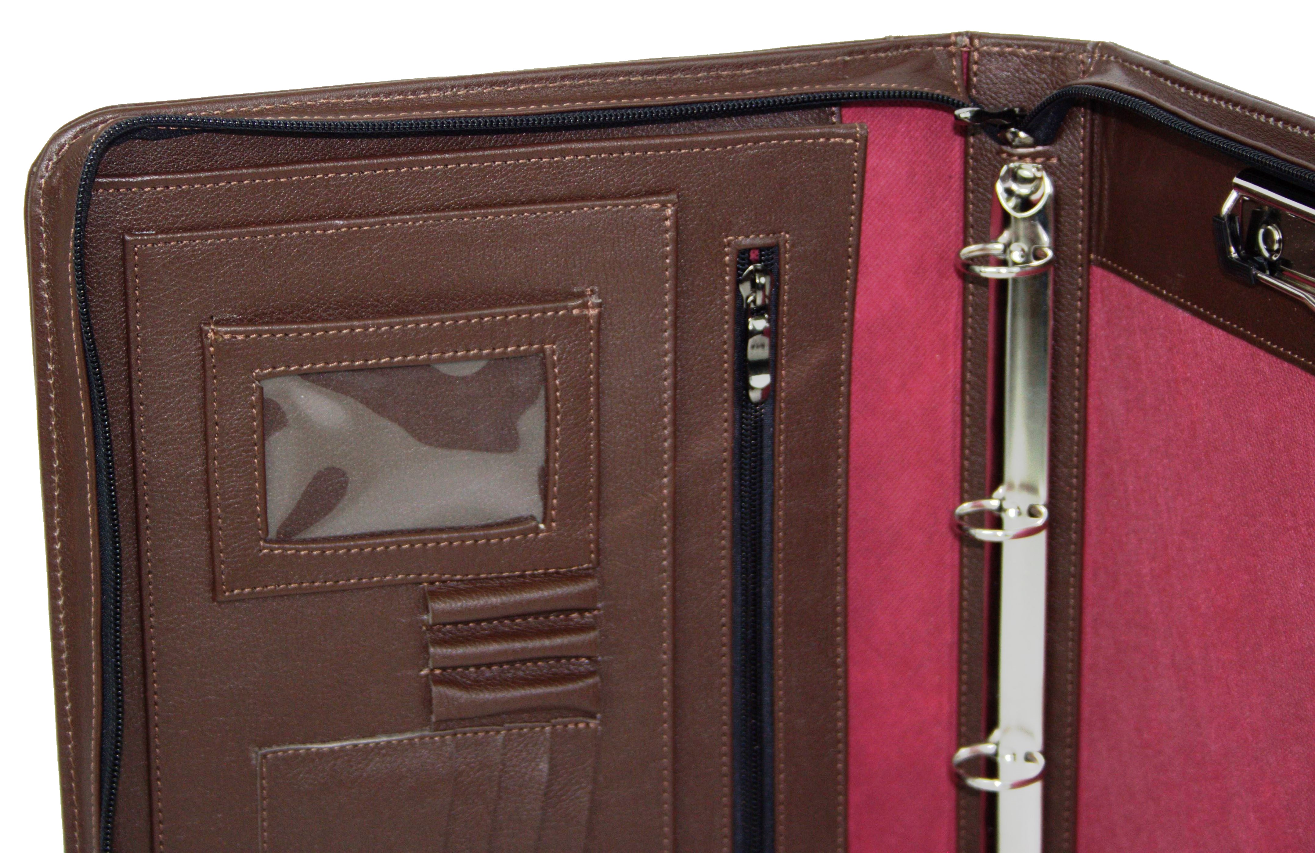 Папка деловая Portfolio для документов кожаная Коричневый (Port1003 brown) - фото 5 Папка деловая Portfolio для документов кожаная Коричневый (Port1003 brown) - фото 5