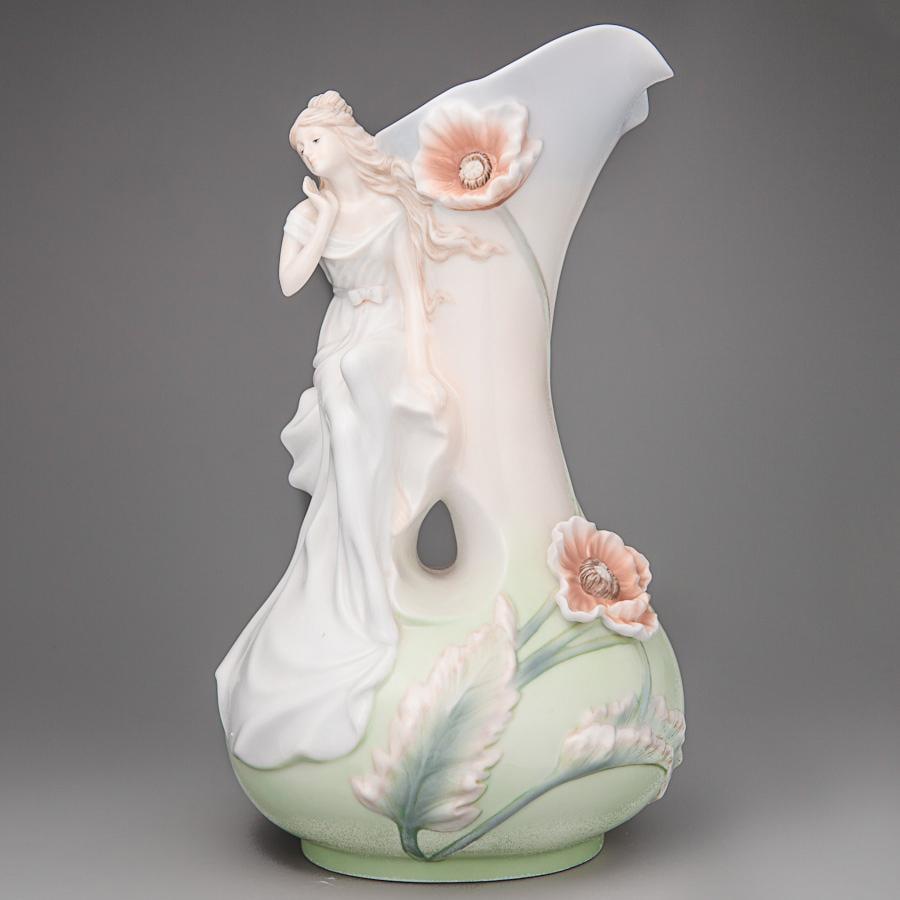 Ваза Elisey Девушка в маках (20252AA)