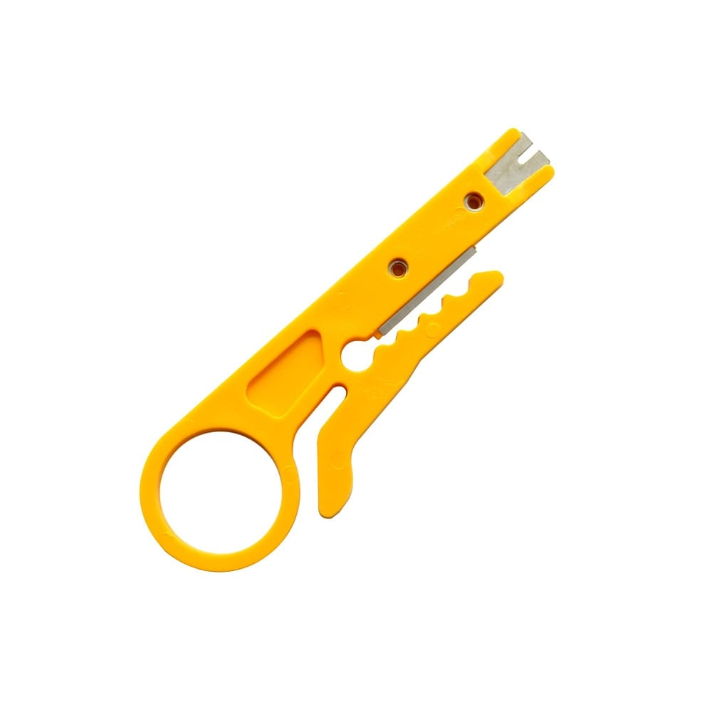 Інструмент для зачищення кабелю Stripper Q100 1 шт. Yellow (YUT_V3207)
