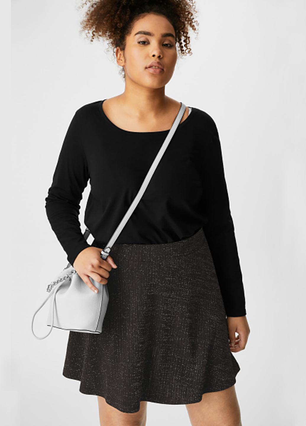 Юбка C&A р. 48 Чорний (2123590b41)