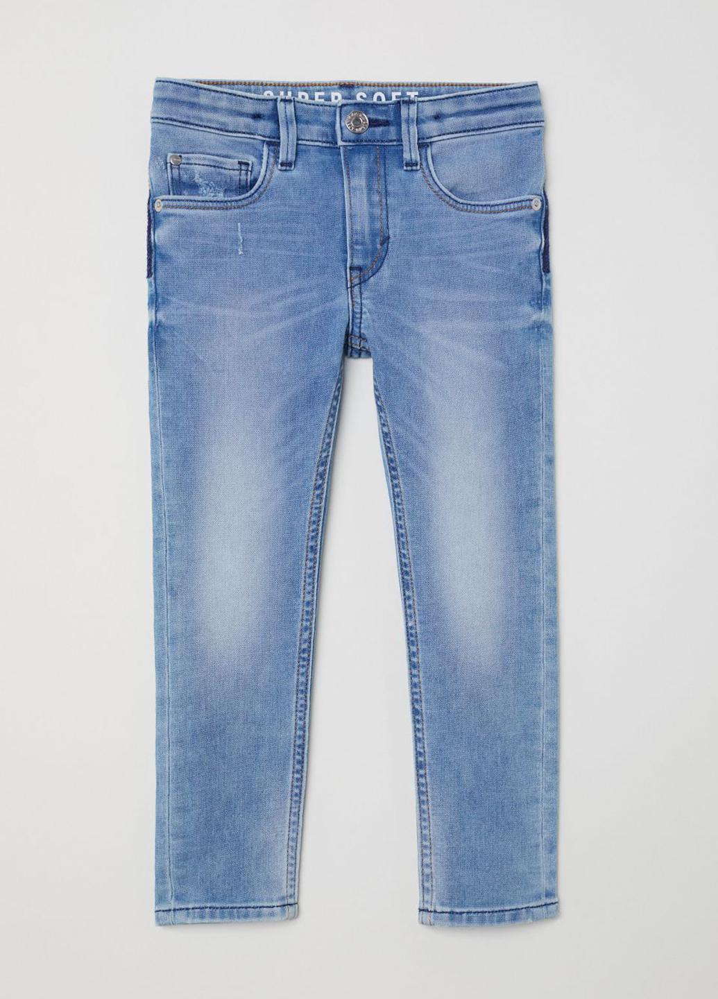 Джинсы H&M Голубой 104 см (558512005b50)