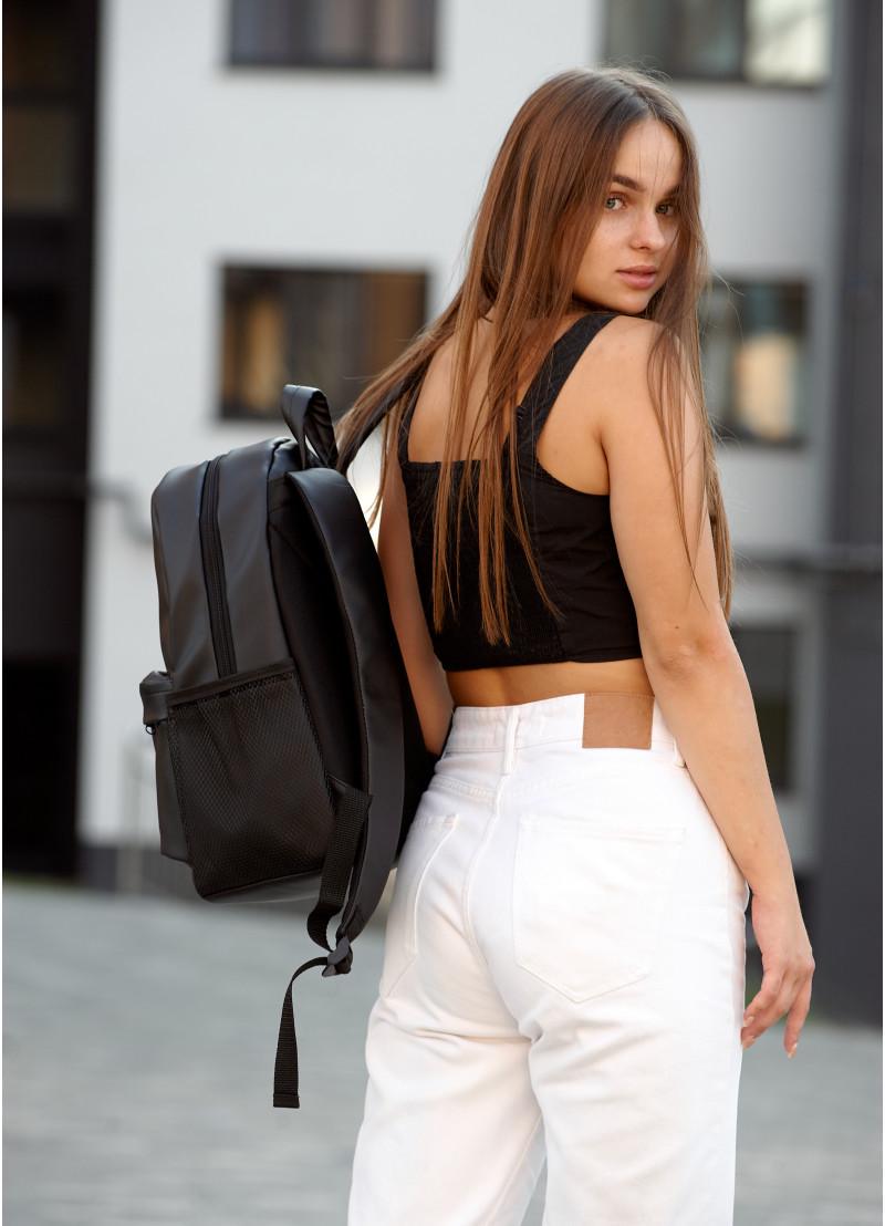 Рюкзак жіночий Sambag Brix PJT Classic 40x27x15 см Чорний (11711001) - фото 8 Рюкзак жіночий Sambag Brix PJT Classic 40x27x15 см Чорний (11711001) - фото 8