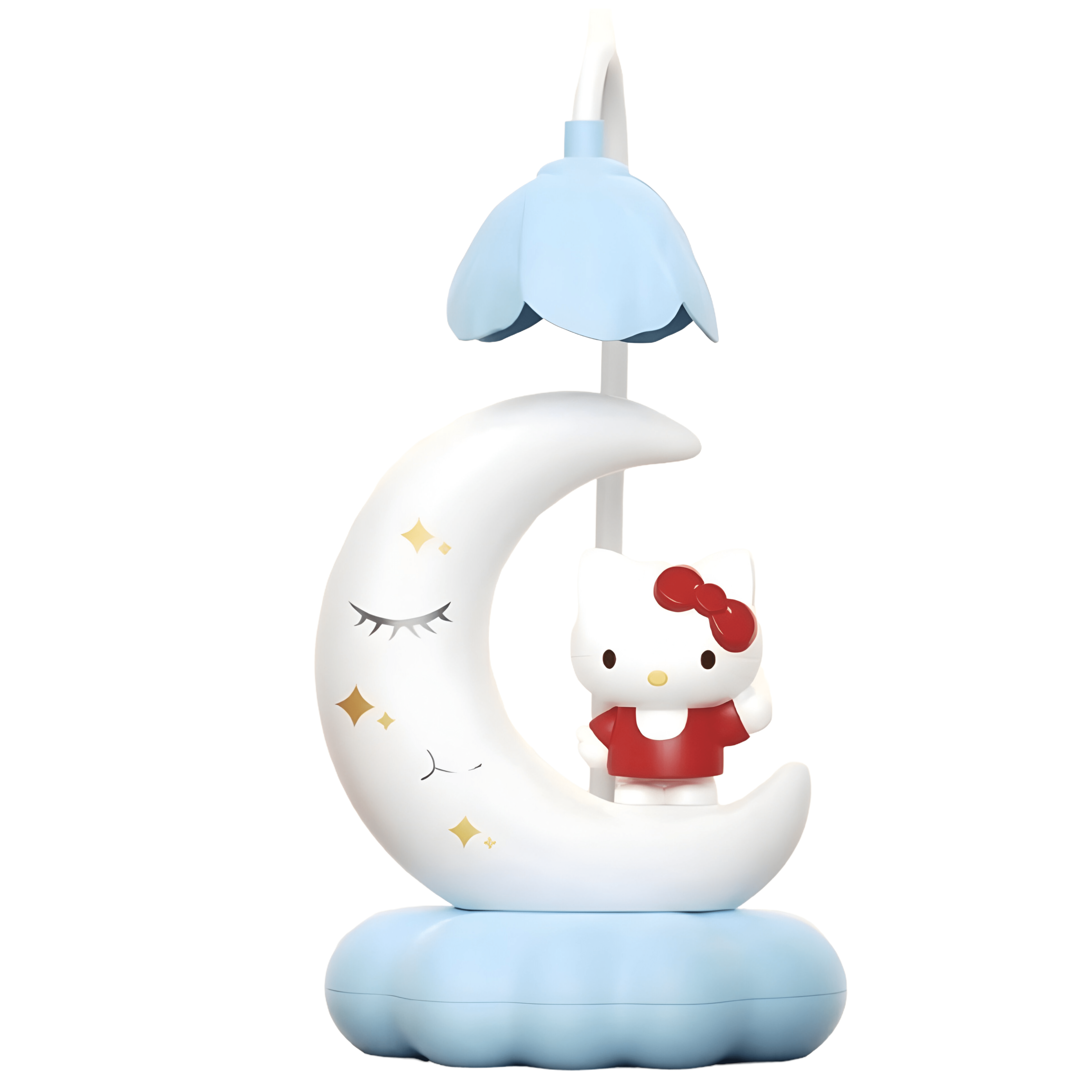 Настольная лампа Hello Kitty на луне Голубой (352E) - фото 4
