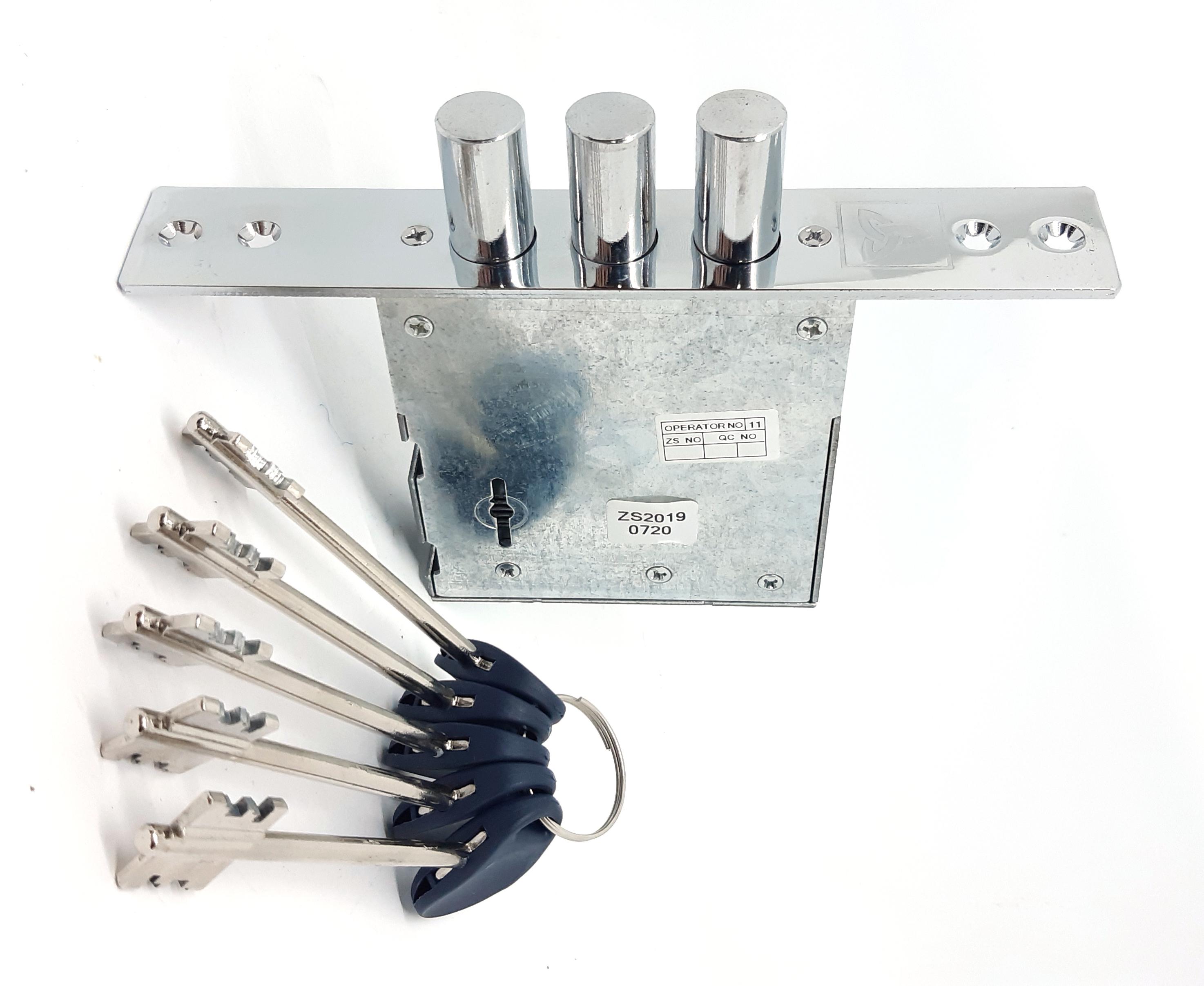 Замок Class врезной сувальдный 3001 без ответной планки