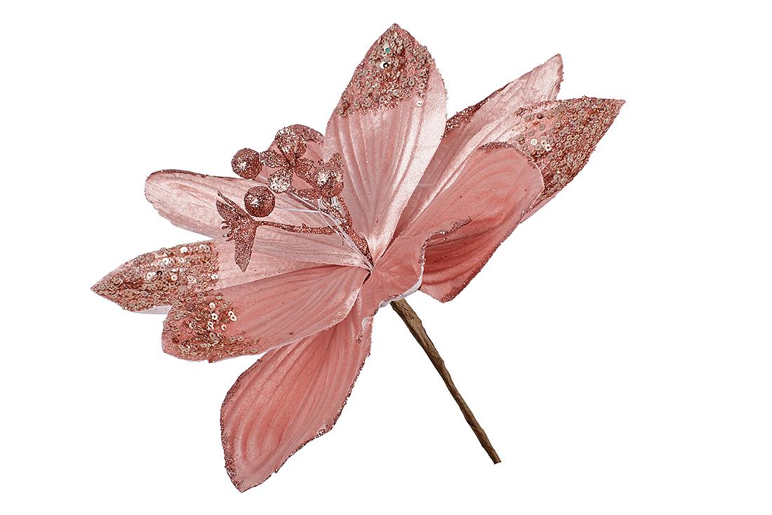 Цветок декоративный BonaDi Магнолия 27 см (839-584)