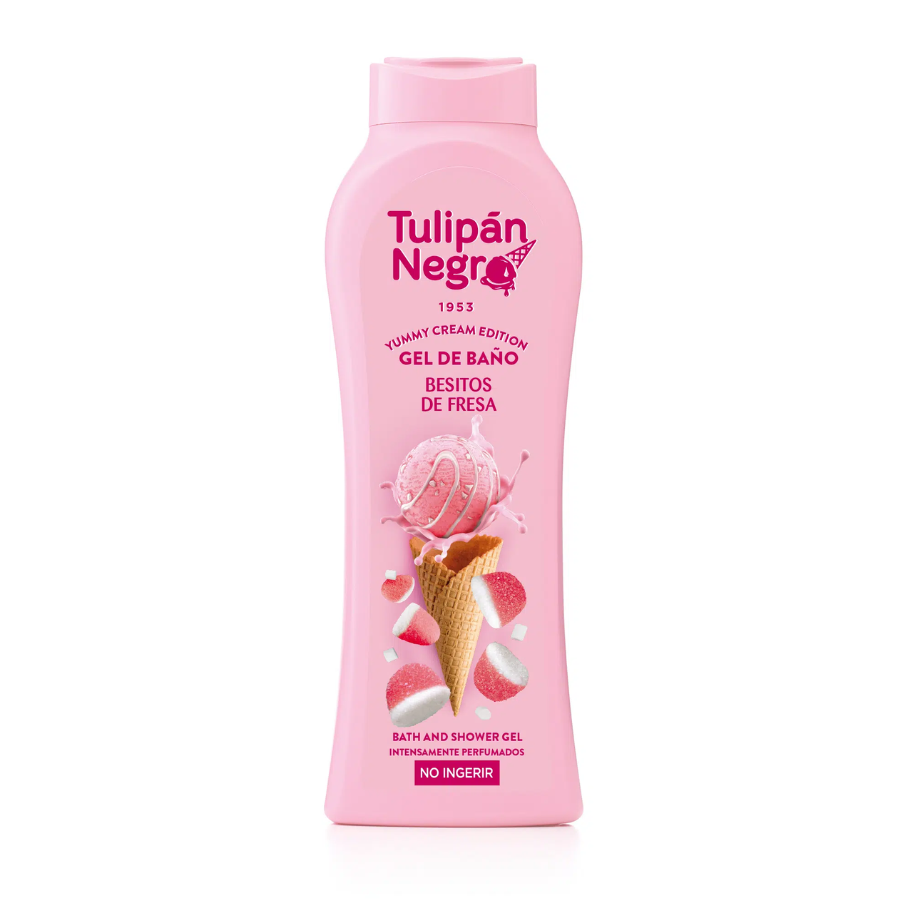 Гель для душа Tulipan Negro Клубничный поцелуй 650 мл (2330284166)