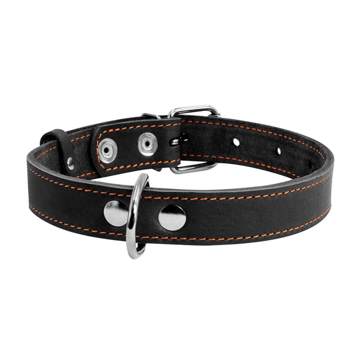 Ошейник Collar одинарный 35 мм х 48-63 см Черный (02731 Col)