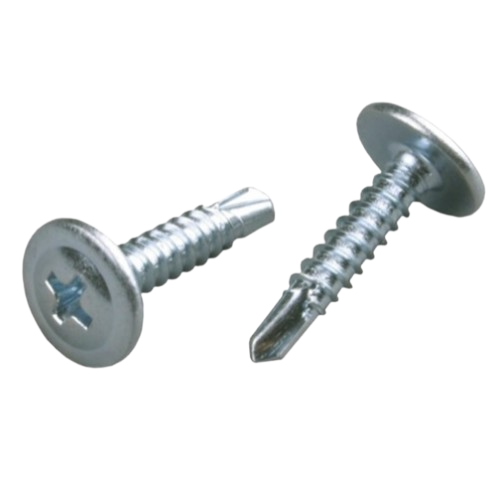 Саморіз з пресшайбою та сверлом Apro 4,2х19 мм 200 шт. Цинк Білий (29424775)