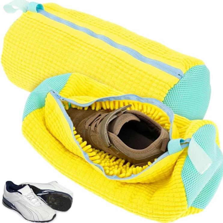 Сумка-мішок для прання білизни BauTech 39x19 см Жовтий (29464077) - фото 6 Сумка-мішок для прання білизни BauTech 39x19 см Жовтий (29464077) - фото 6