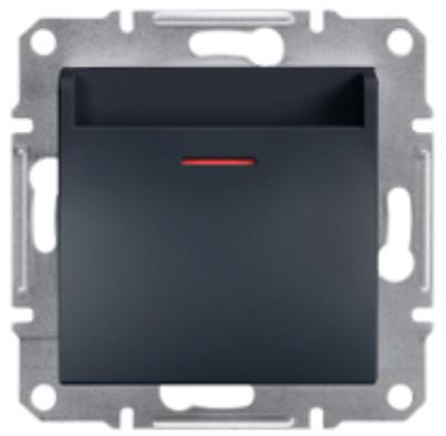 Выключатель карточный Schneider Electric Asfora механический ABS Черный (EPH6200171) Выключатель карточный Schneider Electric Asfora механический ABS Черный (EPH6200171)