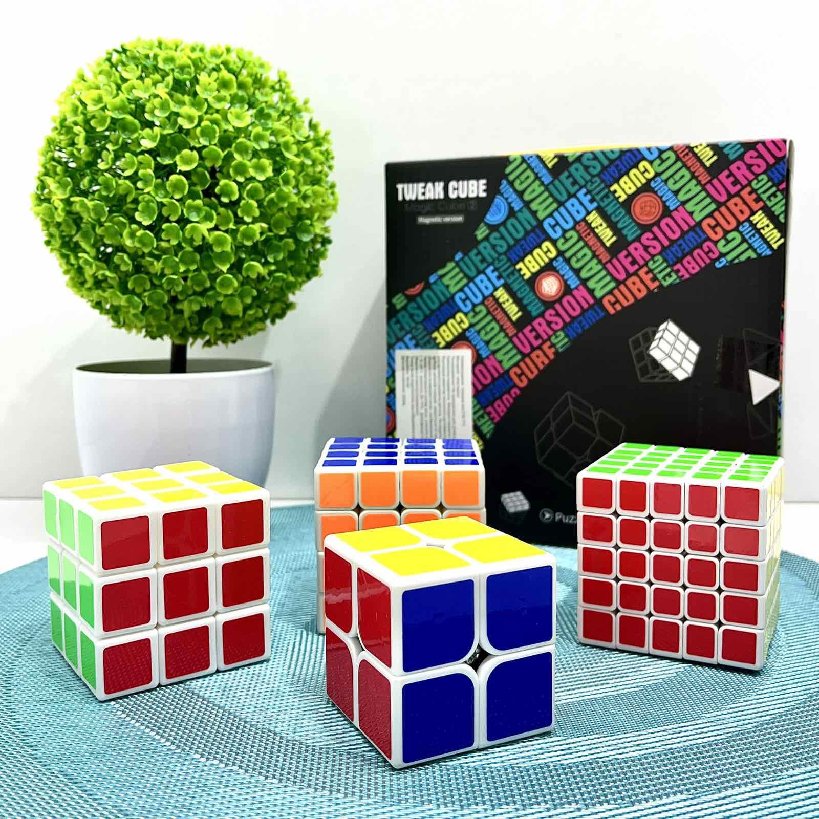 Набор кубиков Рубика 4 шт. (218-T11) - фото 2 Набор кубиков Рубика 4 шт. (218-T11) - фото 2