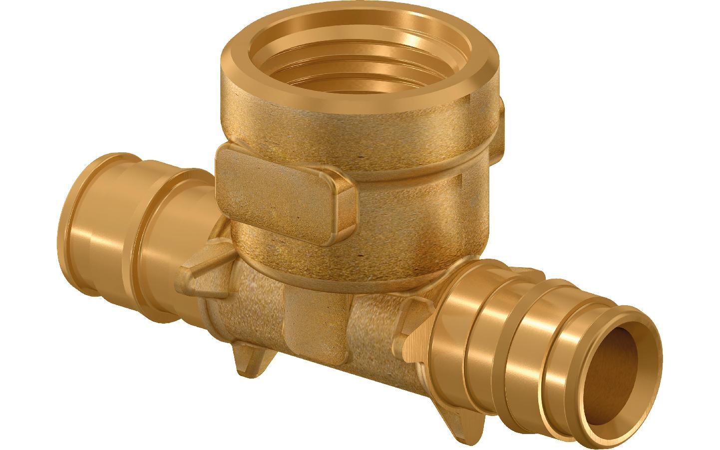 Трійник Uponor з внутрішньою різьбою d 16хG1/2"х16 мм (1047885) Трійник Uponor з внутрішньою різьбою d 16хG1/2"х16 мм (1047885)