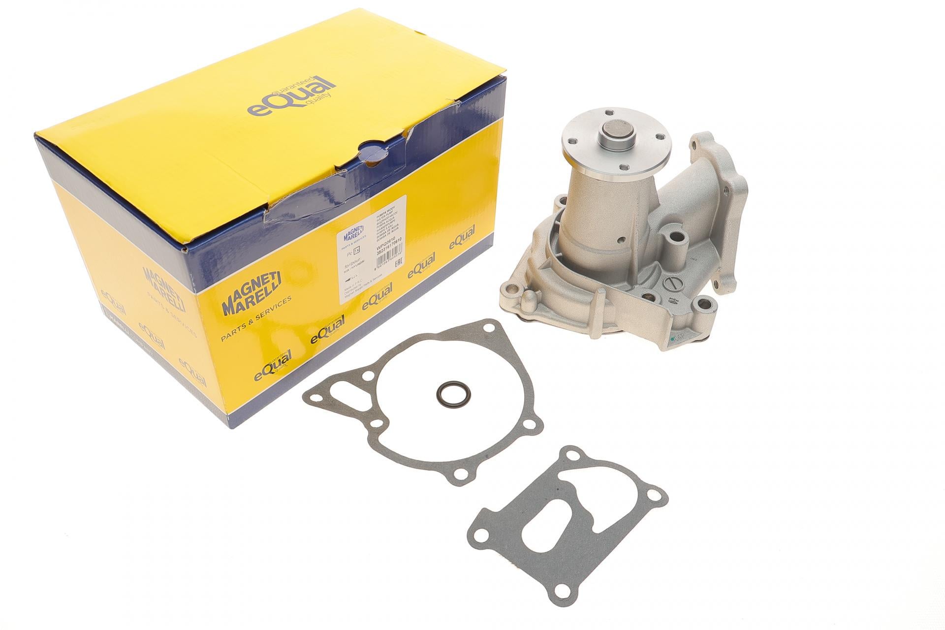 Насос воды MAGNETI MARELLI Mitsubishi L200/Pajero 2.5TD 92-07/Pajero Sport 2.5TD 98-/Hyundai H-1 2.5D/TD/TCI 97-07 WPQ0610 3523161706102