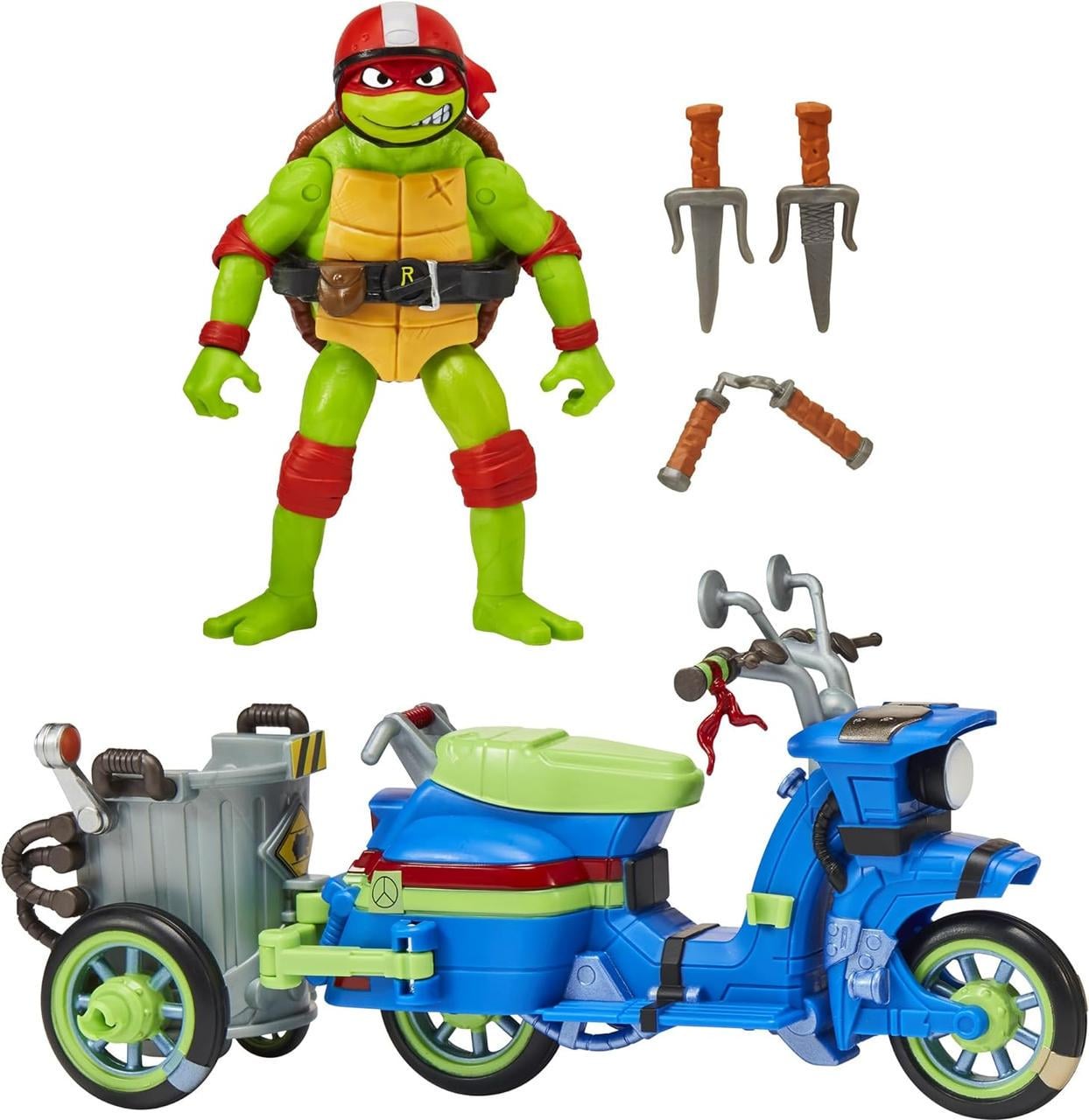 Игровой набор Ракушки Ниндзя Рафаэль на мотоцикле (83432) Игровой набор Ракушки Ниндзя Рафаэль на мотоцикле (83432)