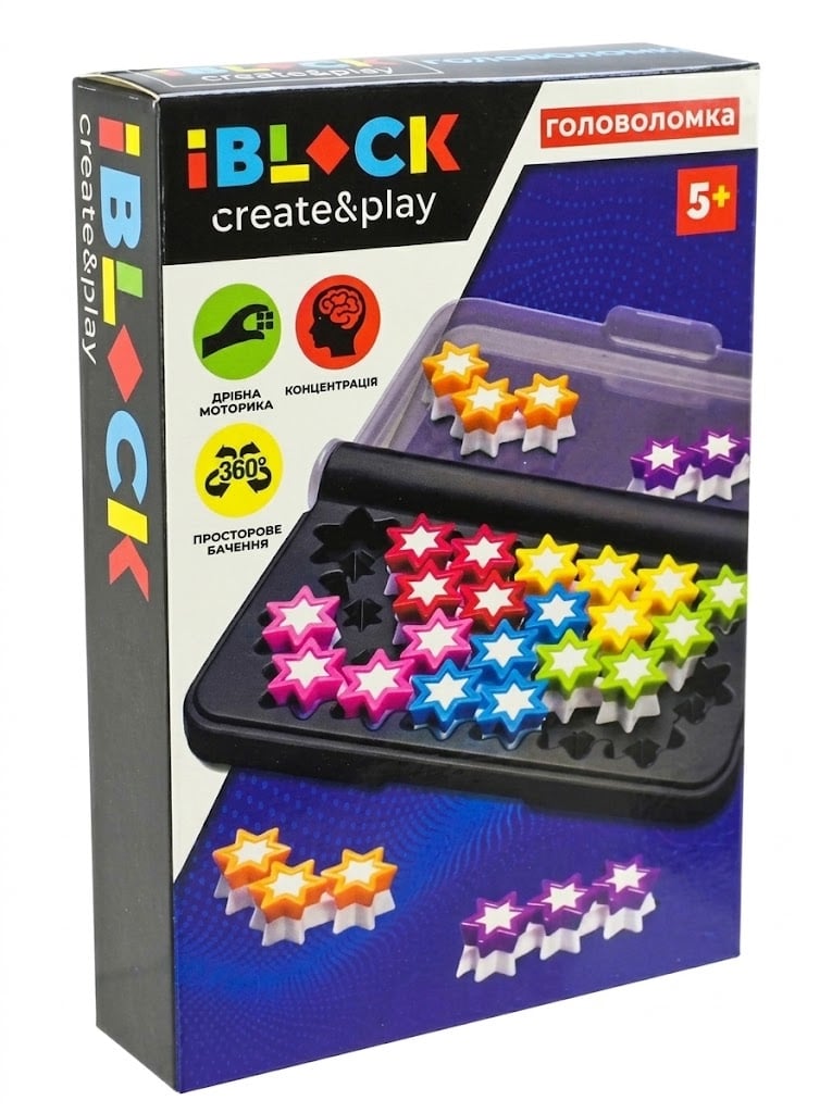 Головоломка Iblock Create and Play 120 вариантов (SR-113-N-1749)
