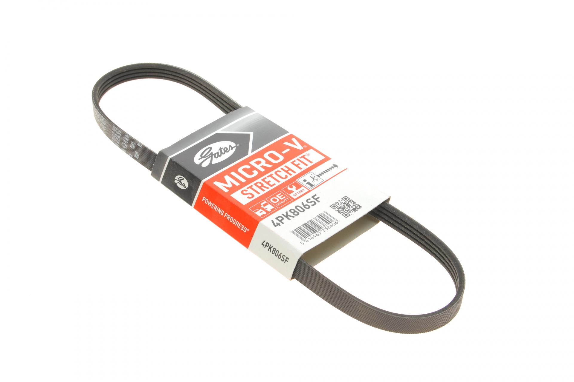 Ремень генератора GATES Subaru Forester/Impreza/WRX 1.5-2.5 08- (4PK806SF) Ремень генератора GATES Subaru Forester/Impreza/WRX 1.5-2.5 08- (4PK806SF)