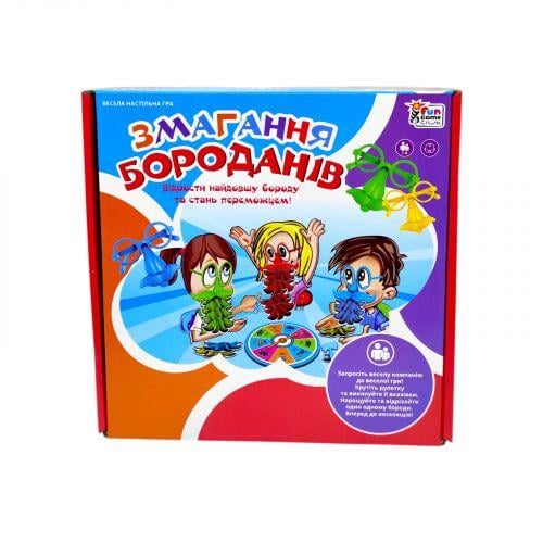 Настольная игра Fun Game Club Соревнования бороданов на украинском языке (274629) Настольная игра Fun Game Club Соревнования бороданов на украинском языке (274629)