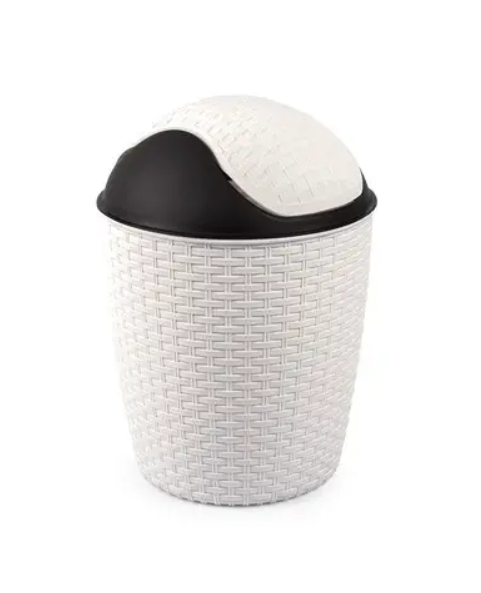 Мусорное ведро Rattan 50110 6 л Белый (NA004538)