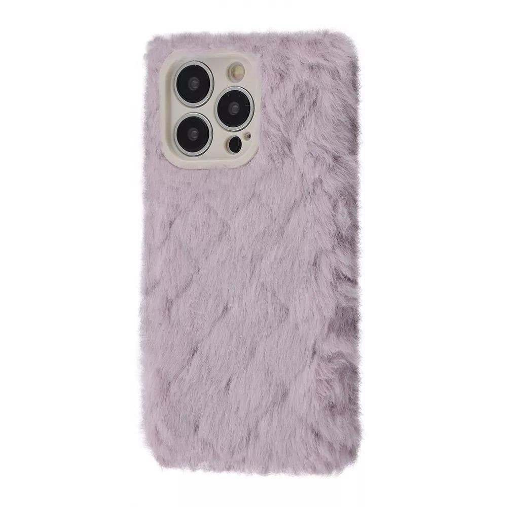 Чехол для телефона PRC Fluffy Love Case iPhone 14 Pro Purple Чехол для телефона PRC Fluffy Love Case iPhone 14 Pro Purple