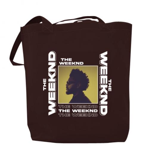 Шоппер The Weeknd 37x41 см Шоколадный (17537681-12-201612)