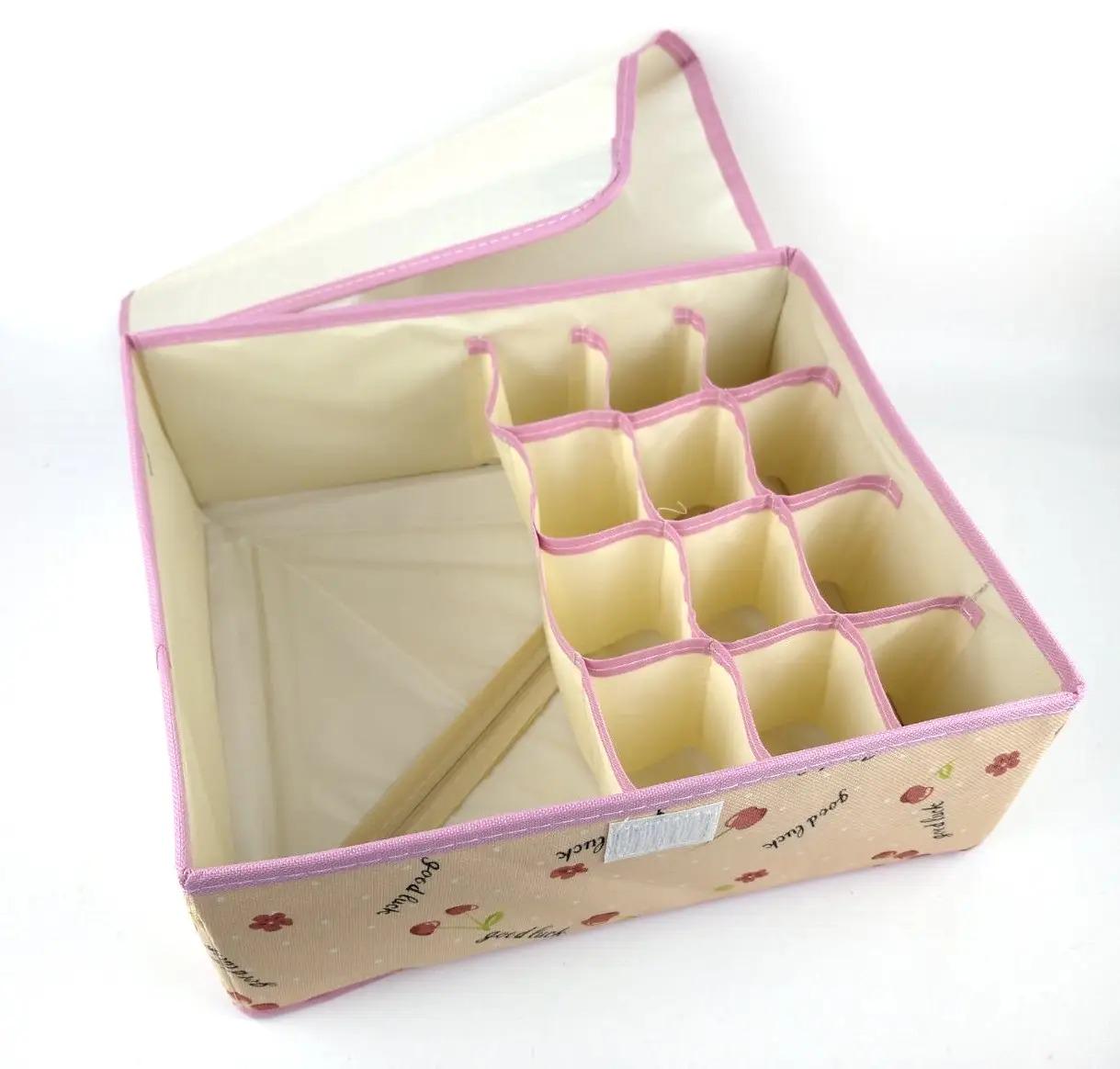 Органайзер для нижнего белья и носков 12 ячеек/1 большое отделение (ОДШ-124-9) - фото 4 Органайзер для нижнего белья и носков 12 ячеек/1 большое отделение (ОДШ-124-9) - фото 4