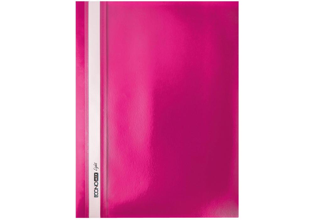 Папка-швидкозшивач Economix Light А4 поліпропілен Рожевий (E38503-09)
