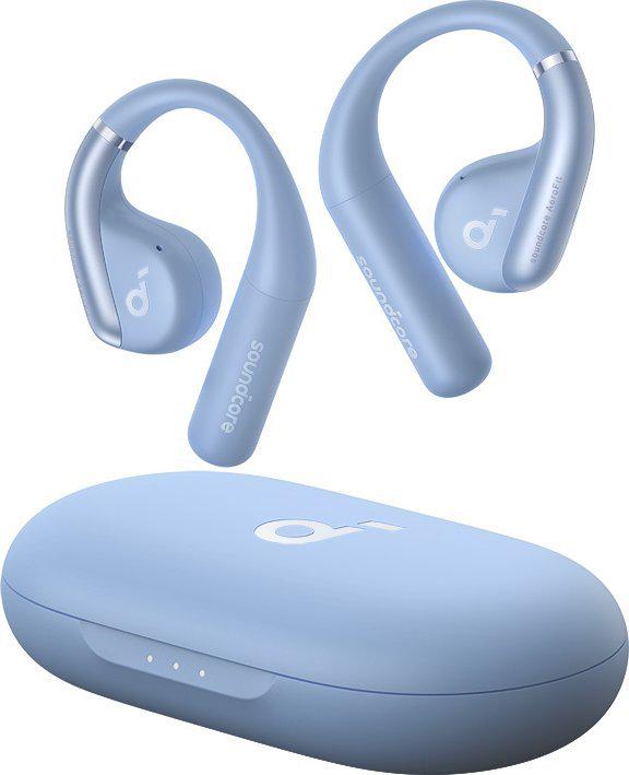 Навушники TWS Anker SoundCore AeroFit Cozy Blue (A3872GG1)