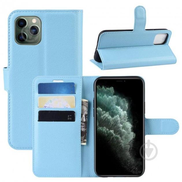 Чехол-книжка Litchie Wallet для Apple iPhone 11 Pro Max Blue (hub_cpQN91389) - фото 2