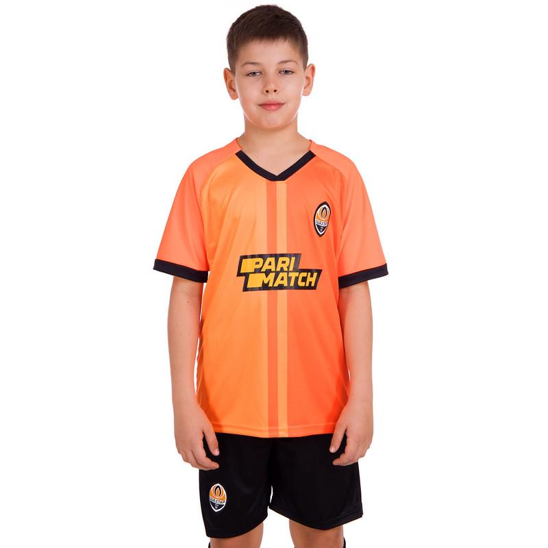 Форма футбольная детская SP-Sport CO-1 286 с символикой клуба Шахтер домашняя 2020 S Оранжевый