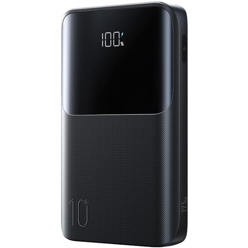 Повербанк Joyroom 10000 mAh 22,5W PD QC3.0 2xUSB USB-C In/Out Micro USB in Black (JR-QP191) Повербанк Joyroom 10000 mAh 22,5W PD QC3.0 2xUSB USB-C In/Out Micro USB in Black (JR-QP191)