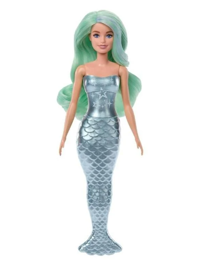 Лялька Barbie Color Reveal Mermaid Series with Color-Change Bodice Русалка Кольорове перетворення Таємниці моря (HRK12)