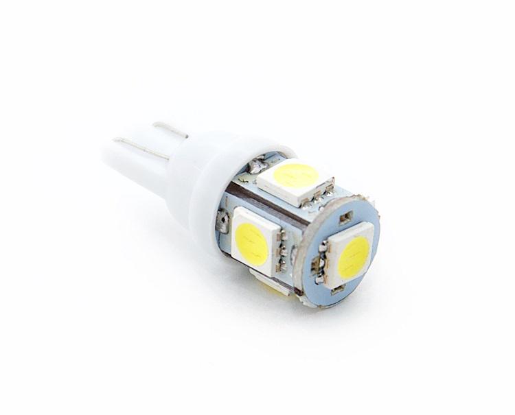 Лампа габаритные PULSO LP-21242 LED T10 5SMD-5050 24 V 1 W White