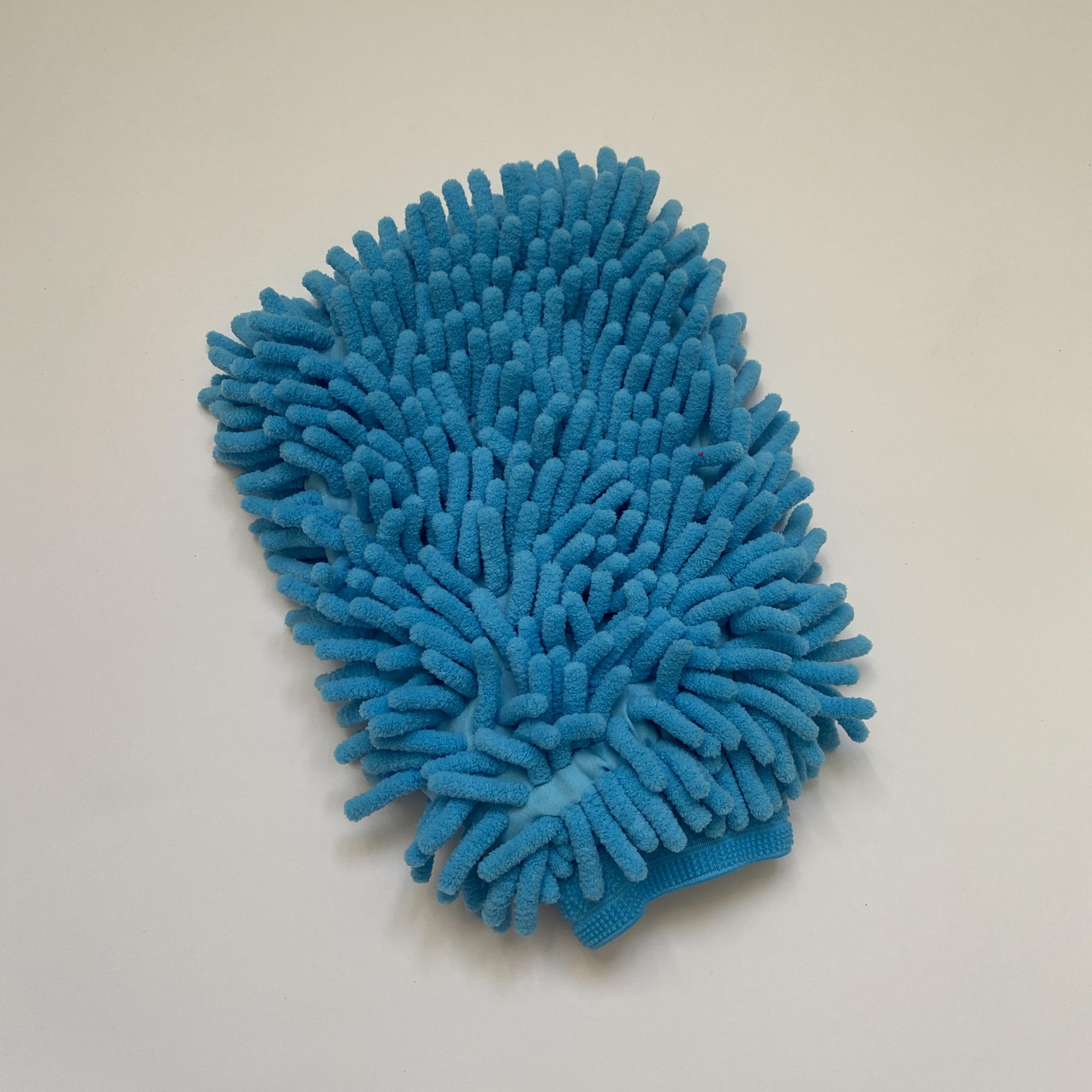 Перчатка для уборки пыли и полировки Голубой