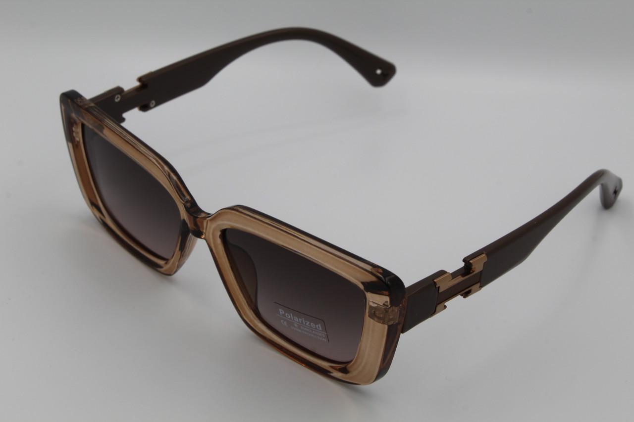 Сонцезахисні окуляри жіночі поляризаційні P202 c4 (2600807877) - фото 4