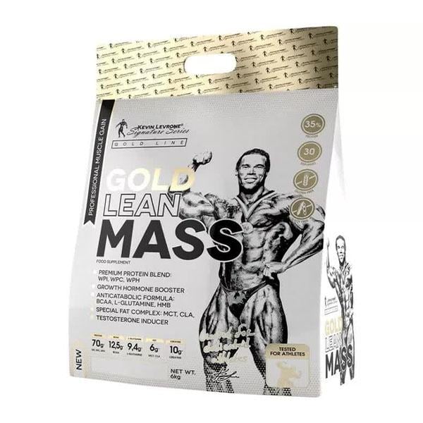 Гейнер Kevin Levrone Gold Lean Mass 6000 g 200 servings Banana (000026033)