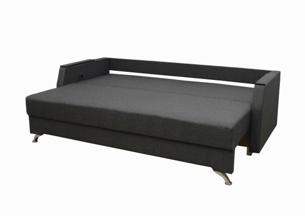 Диван еврокнижка Лаванда с нишей и подушками 210х85 см Синий (1724861473) - фото 3 Диван еврокнижка Лаванда с нишей и подушками 210х85 см Синий (1724861473) - фото 3