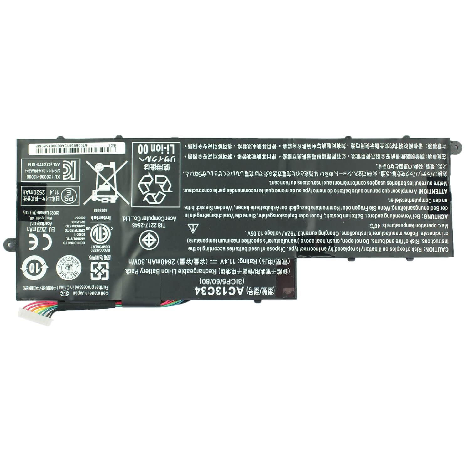 Аккумулятор для Acer Aspire E3-112/ES1-111/ES1-112M/ES1-111M