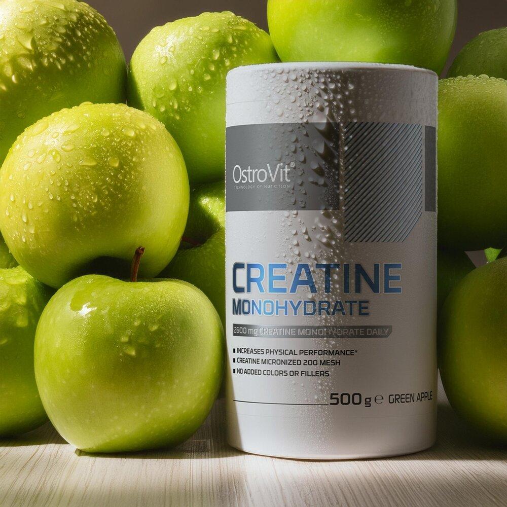 Креатин Ostrovit Creatine Monohydrate Зеленое яблоко 500 г (2445935483)