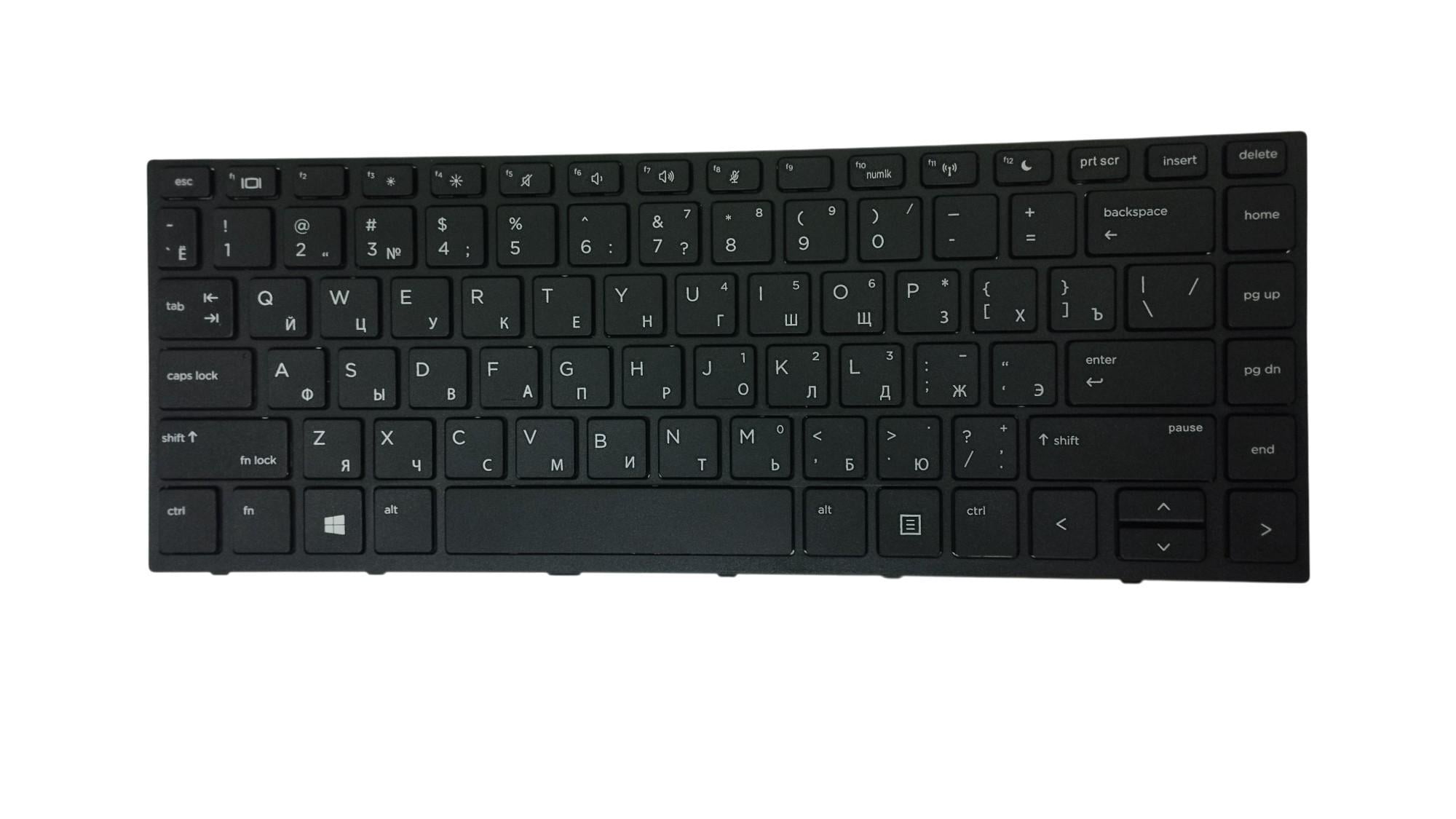 Клавиатура для ноутбука HP ProBook 640 G5 No Frame Black (120489)