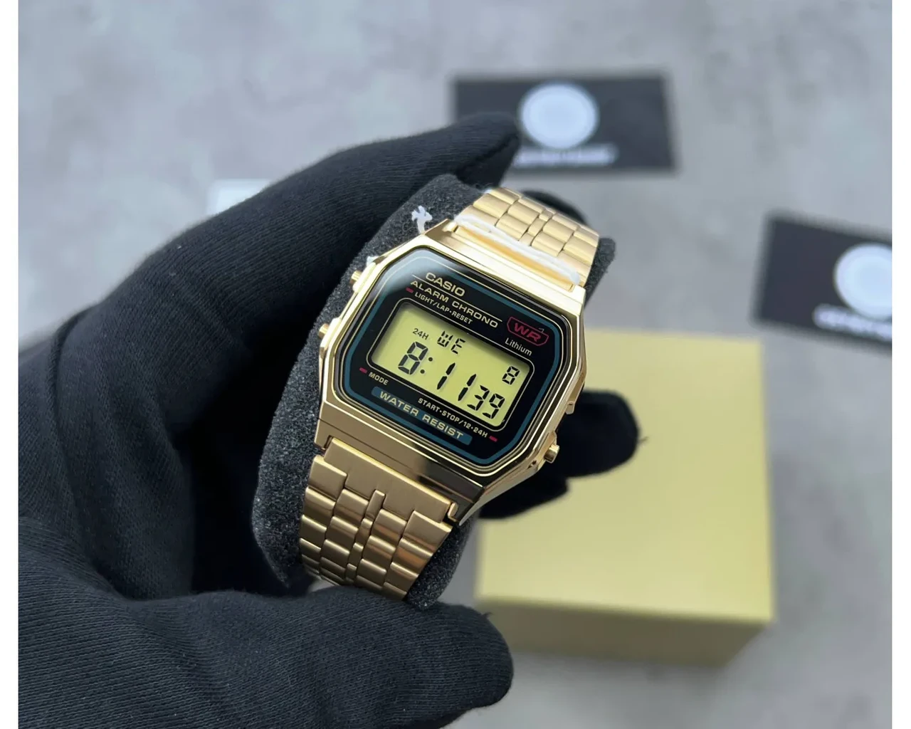 Наручний годинник чоловічий Casio VINTAGE ICONICA 159WGEA-1DF вінтажний (2457939909) - фото 8 Наручний годинник чоловічий Casio VINTAGE ICONICA 159WGEA-1DF вінтажний (2457939909) - фото 8