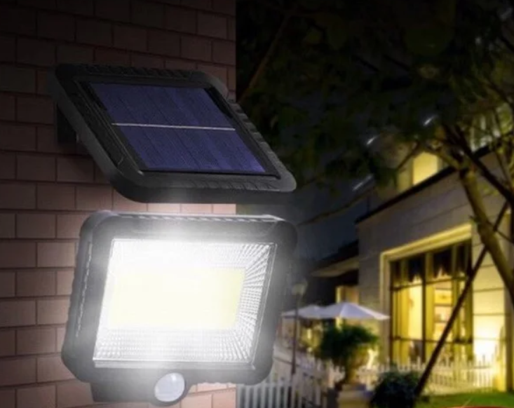 Ліхтар із датчиком руху Split Solar Wall Lamp вуличний на сонячній батареї (nf-160c) - фото 5