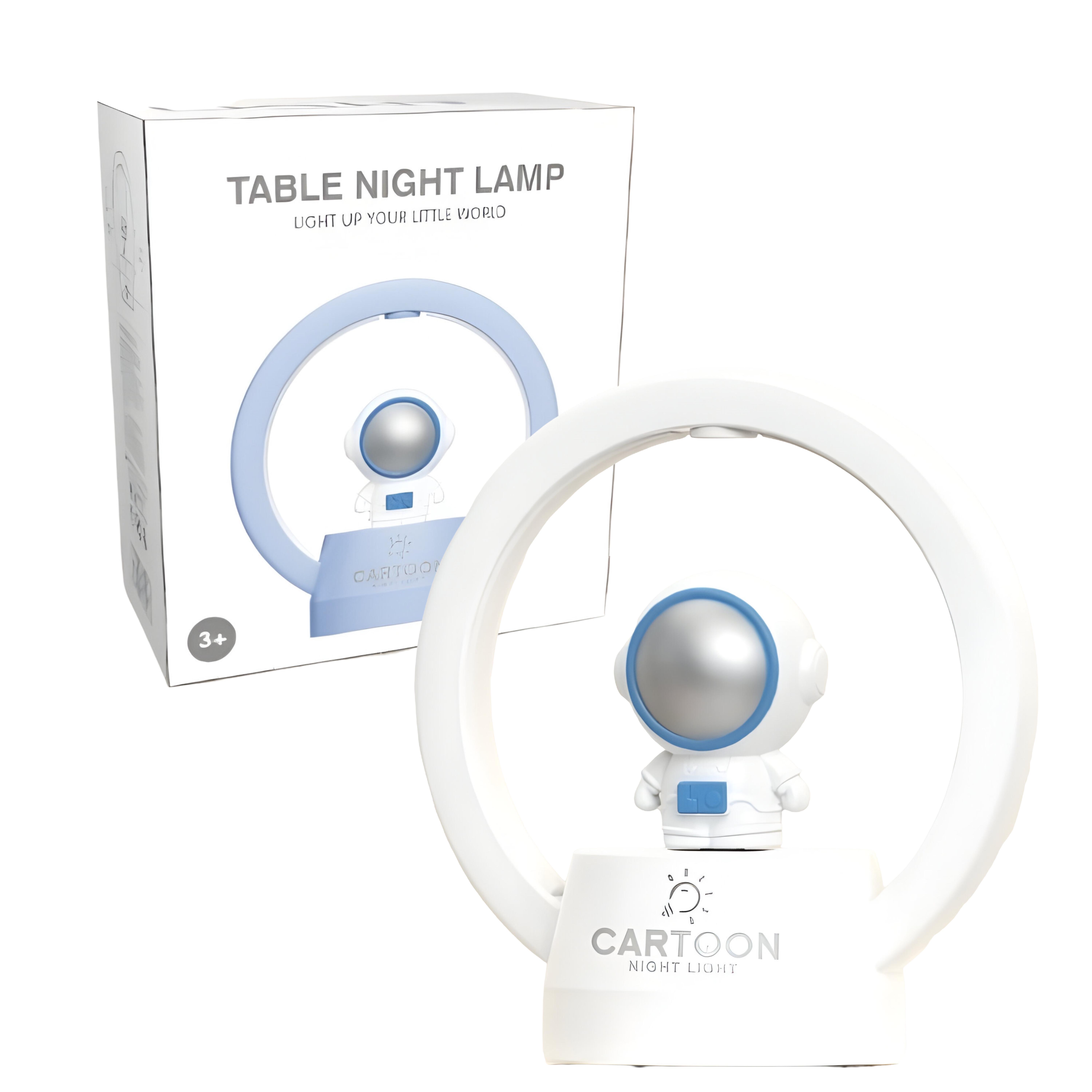 Настольная лампа Космонавт Белый (268F) - фото 2 Настольная лампа Космонавт Белый (268F) - фото 2