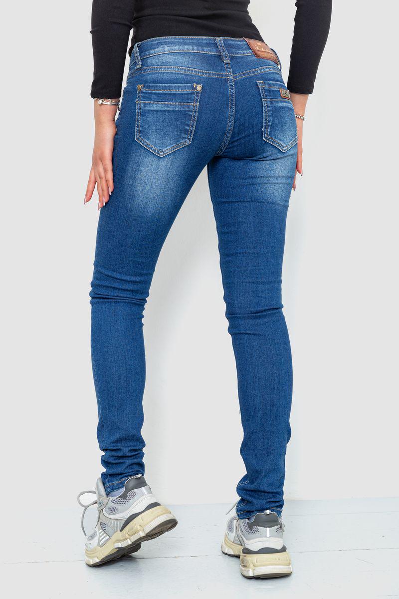Джинси жіночі з потертостями Ager 244RA603 р. 25 Синій (65f2d3f9a4b9607aef04ec90) - фото 4