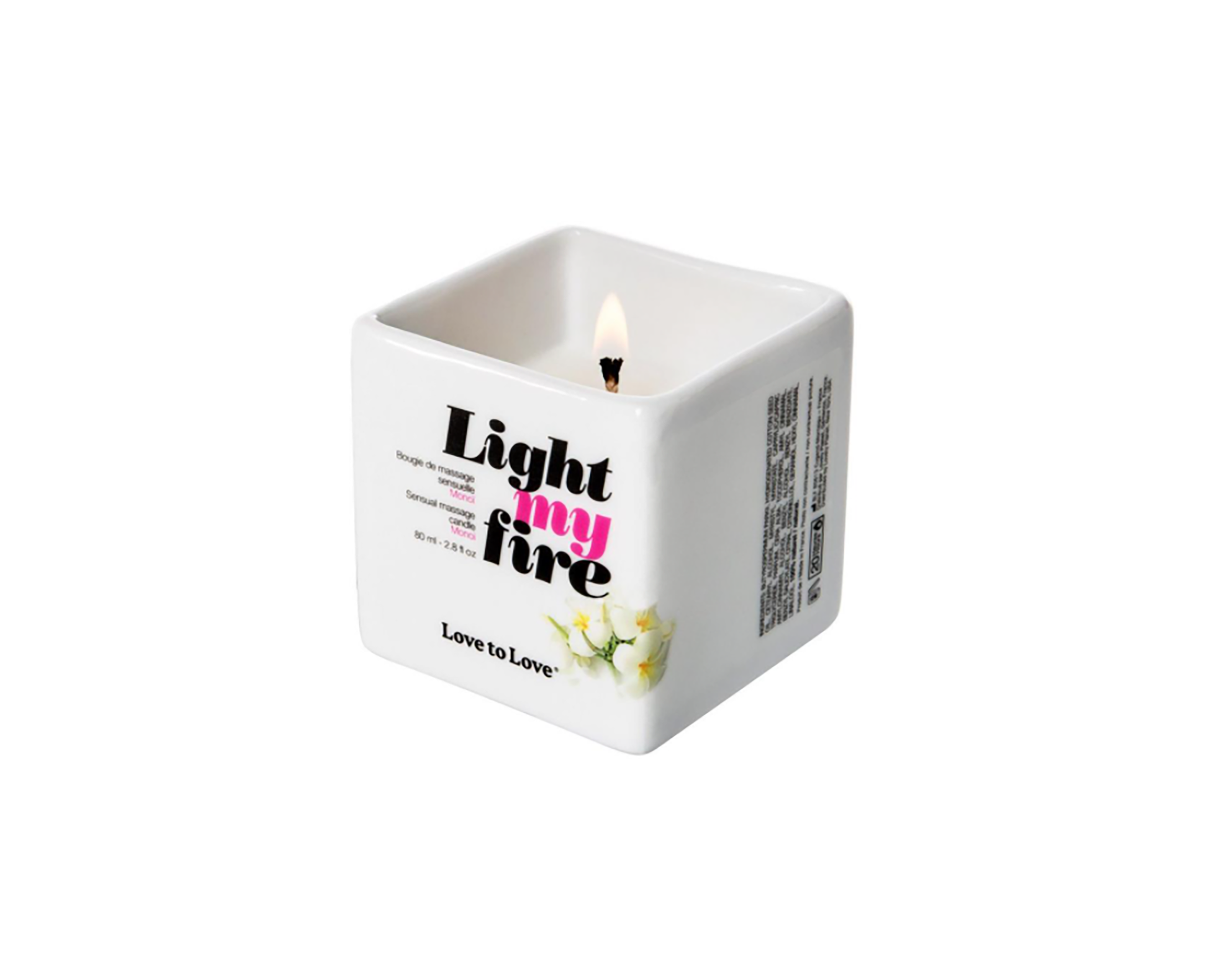 Массажная свеча Love To Love Light My Fire Monoi 80 мл (SO1395) Массажная свеча Love To Love Light My Fire Monoi 80 мл (SO1395)